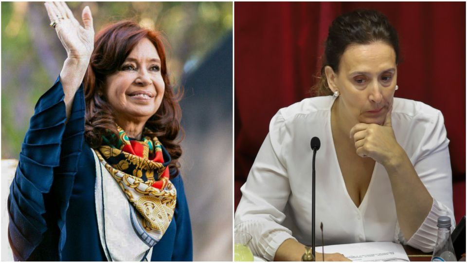 Cristina Kirchner y Gabriela Michetti.