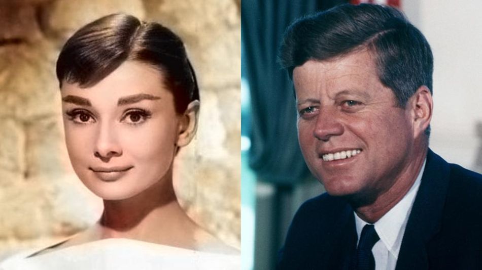 Todos los detalles del romance secreto entre John F. Kennedy y Audrey Hepburn