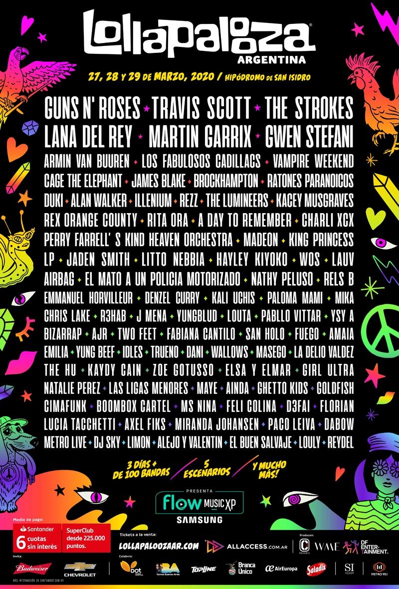 Anuncio Lollapalooza 20191101