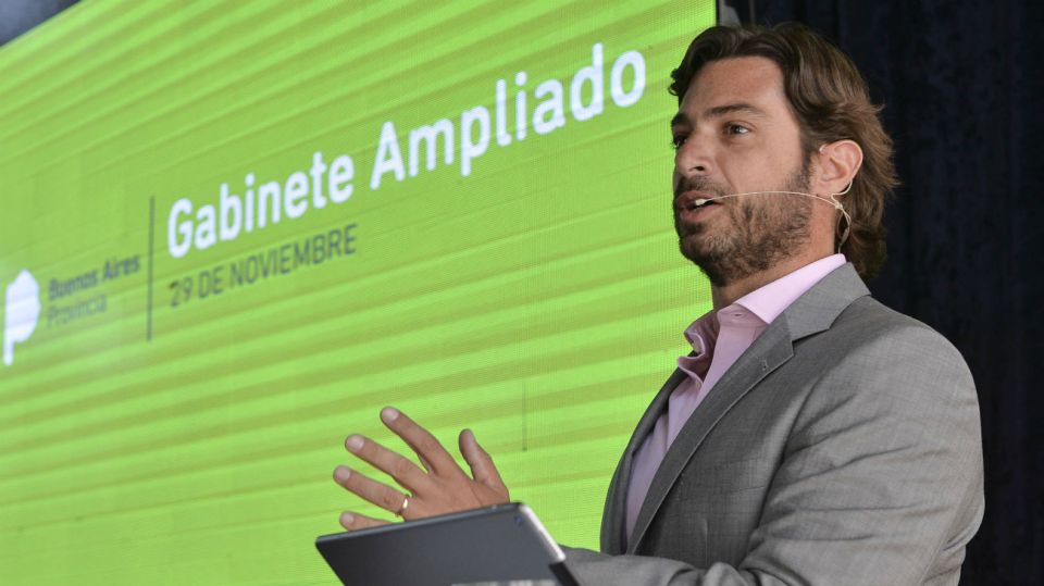 Federico Salvai, jefe de gabinete de María Eugenia Vidal.