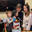 El íntimo festejo de cumpleaños del hijo de Lourdes Sánchez y el "Chato" Prada