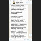 comunicado rodrigo guirao diaz