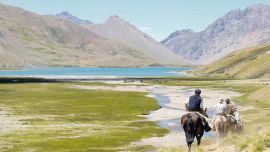Descubriendo Valle Hermoso es una travesía de tres días a caballo hasta llegar a uno de los lugares más bellos que nos ofrece esta zona de la cordillera.