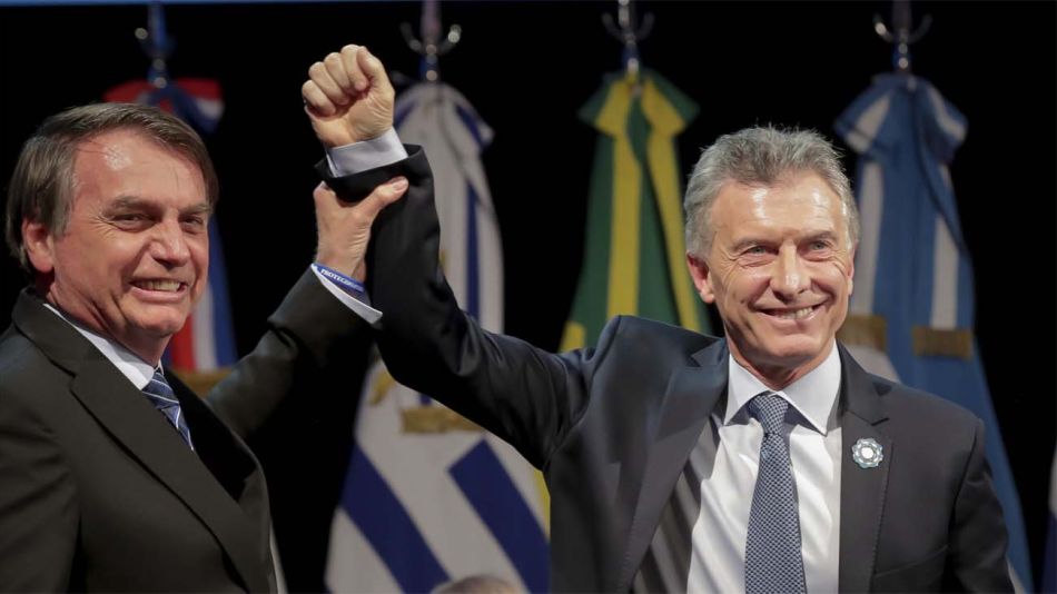 Jair Bolsonaro y Mauricio Macri