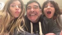 Gianinna Maradona compartió un video inédito con Dalma y Diego Maradona