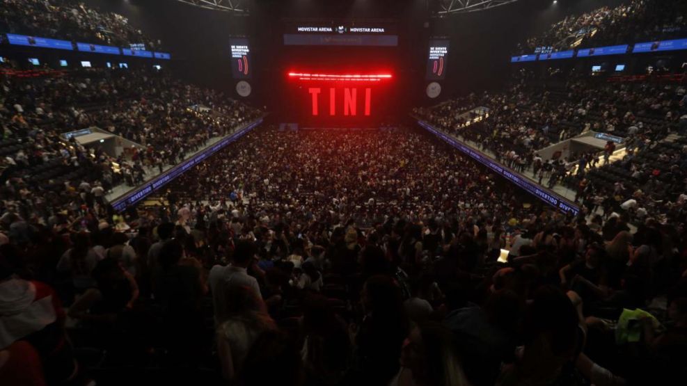 El recital de Tini Stoessel en el Movistar Arena.