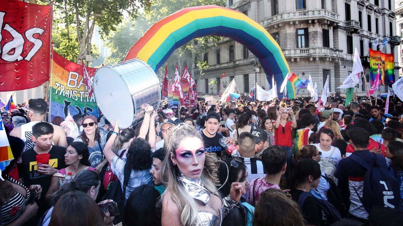 La 28° edición de la Marcha del Orgullo LGBT+ se realizó el 2 de noviembre en Buenos Aires.