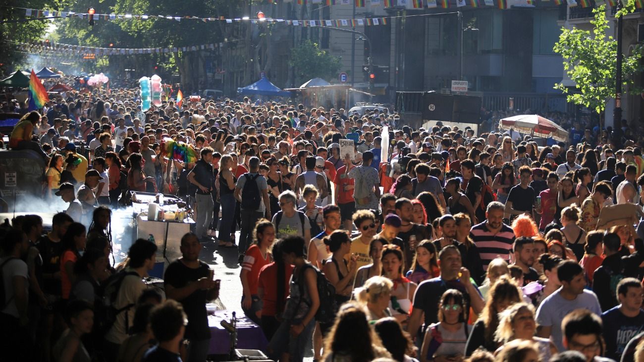 Con una importante convocatoria, se realizó en Buenos Aires la 28° edición de la Marcha del Orgullo LGBT+.