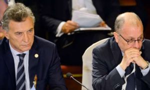 Mauricio Macri y Jorge Faurie.