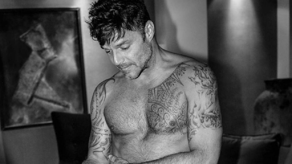 La foto "en torso" de Ricky Martin que explotó las redes