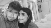 Marcelo Tinelli y Cande 