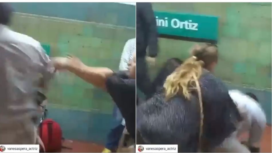 El video fue difundido por las redes sociales.