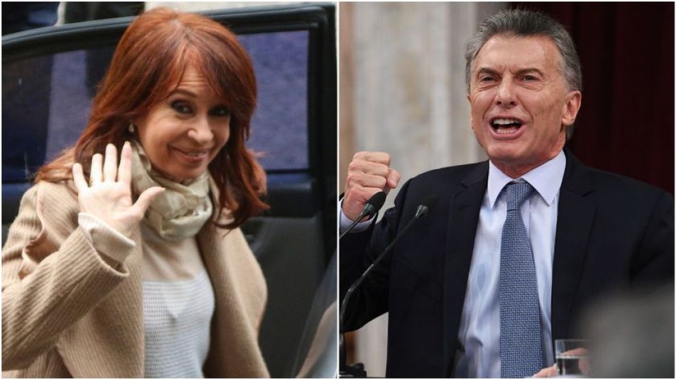 Cristina Kirchner vs. Mauricio Macri.