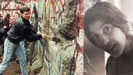 Muro de Berlin. Liliana Villanueva, autora de Otoño Alemán, en donde relata cómo se vivió ese momento histórico en la ciudad.