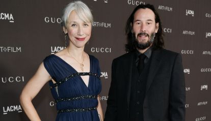 Keanu Reeves y Alexandra Grant