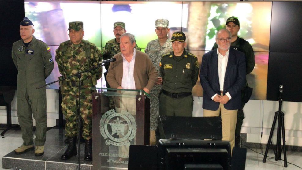 Guillermo Botero, el hasta ahora Ministro de Defensa de la República de Colombia.
