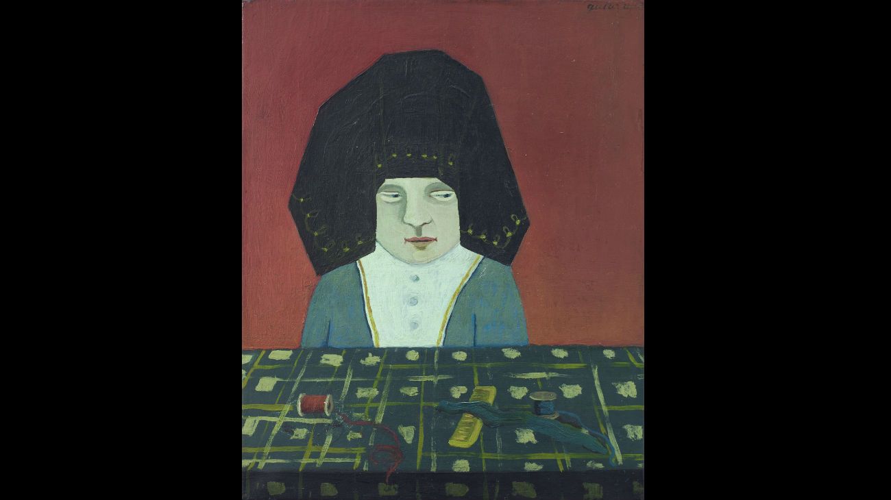 NIÑA,1973.Óleo sobre tela. 50 x 40 cm.