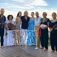 Todo lo que no viste del casamiento chamánico de Claudio Caniggia y Sofía Bonelli