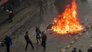 Chile en llamas. Agitadas protestas y movilizaciones.