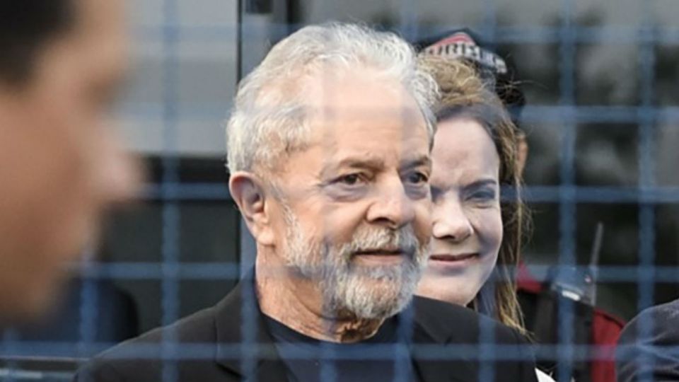 Lula da Silva, tras ser liberado de la cárcel.