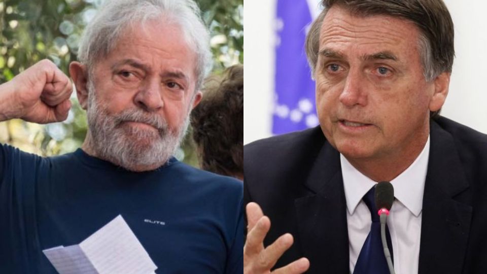Lula da Silva y Jair Bolsonaro.