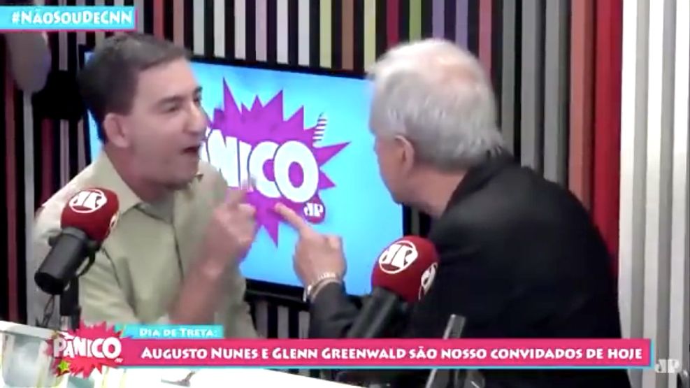 Glenn Greenwald vs Augusto Nunes.