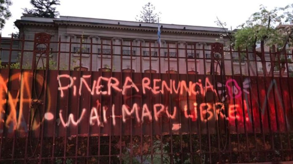 Embajada de Argentina en Chile.