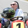 Cacho Fangio se sube a un kart después de 50 años