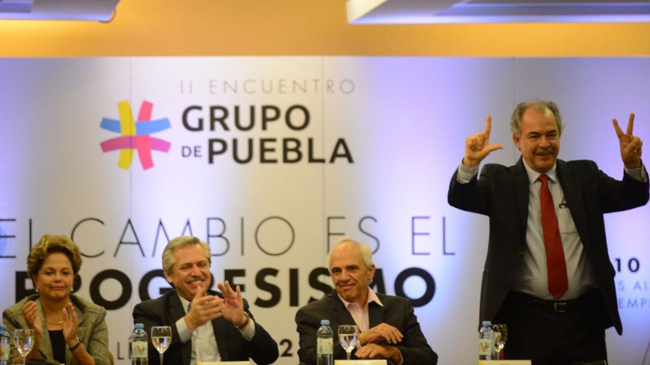 Encuentro del Grupo Puebla en Buenos Aires.