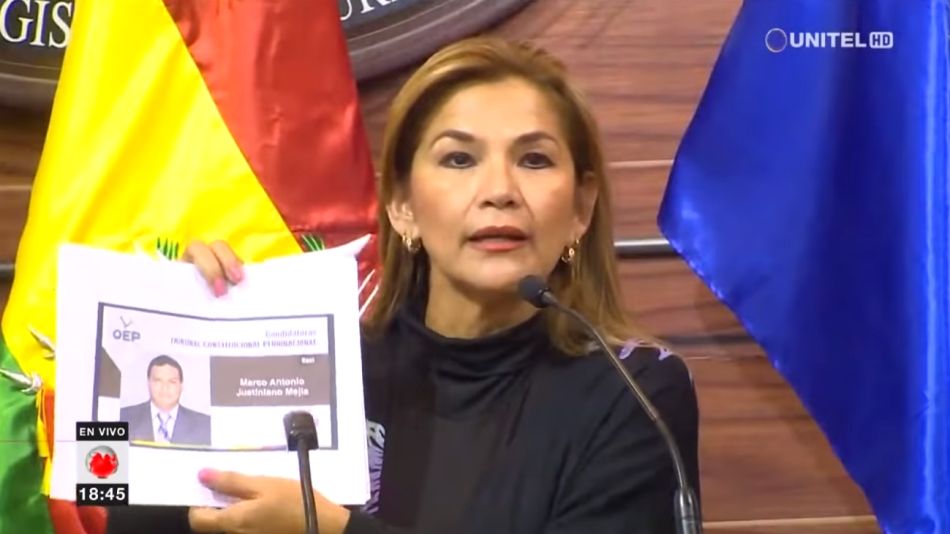jeanine añez bolivia