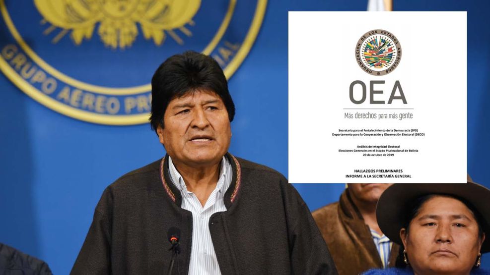 Evo Morales y el informe de la OEA