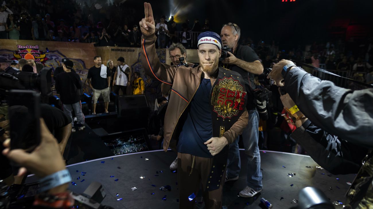 Final del Mundial de breakdance 2019 en Bombay, India