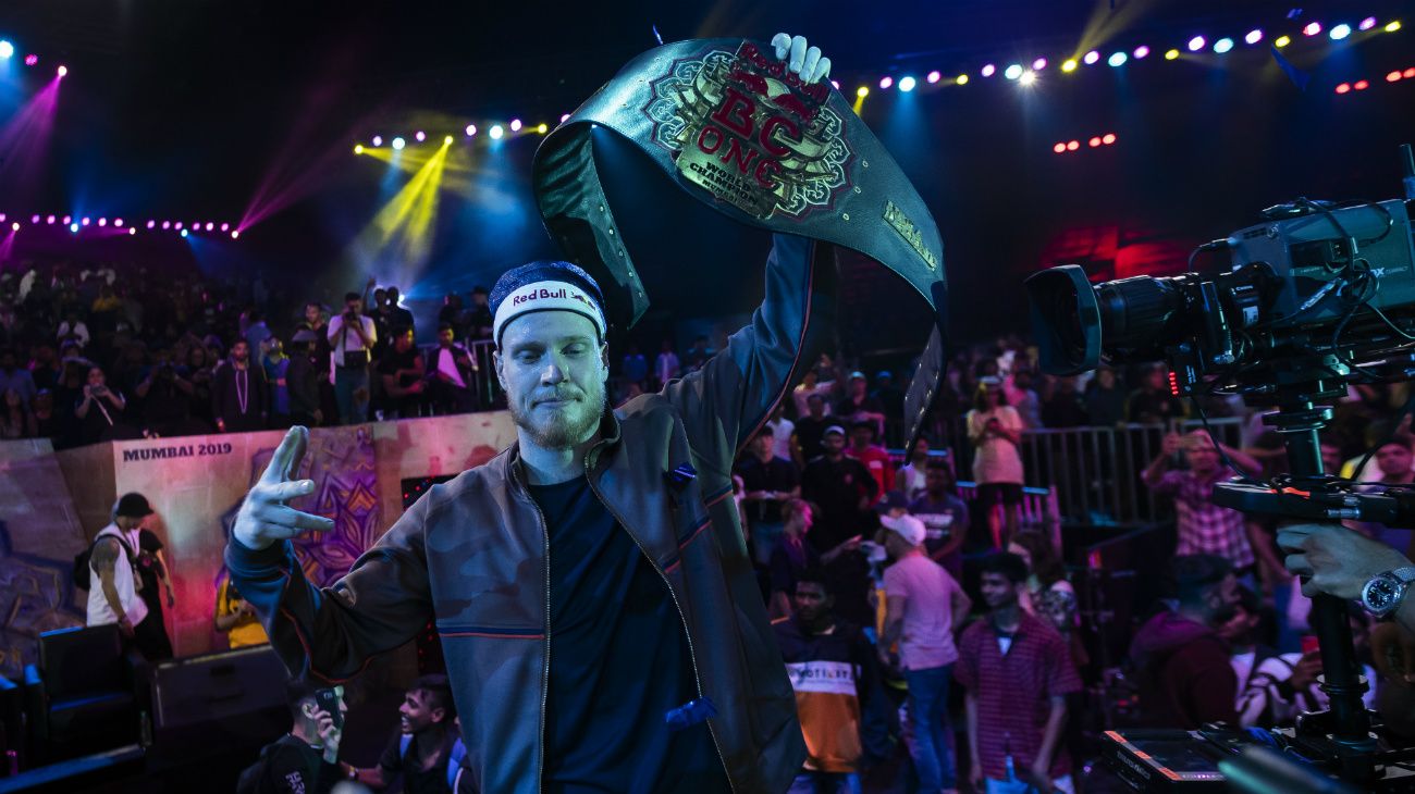 Final del Mundial de breakdance 2019 en Bombay, India