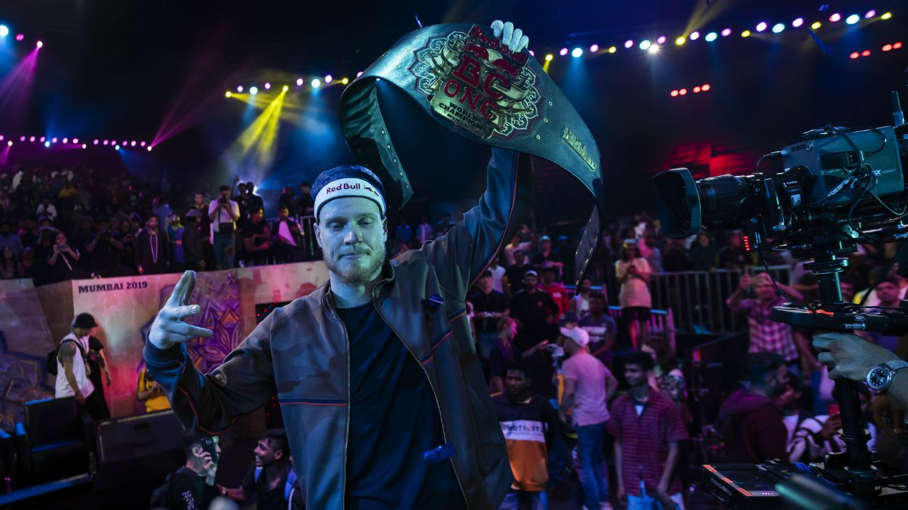 Final del Mundial de breakdance 2019 en Bombay, India