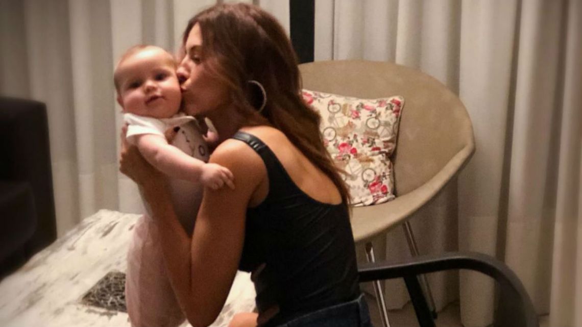 La foto de Juana, la hija de Mariana Brey, que se viralizó