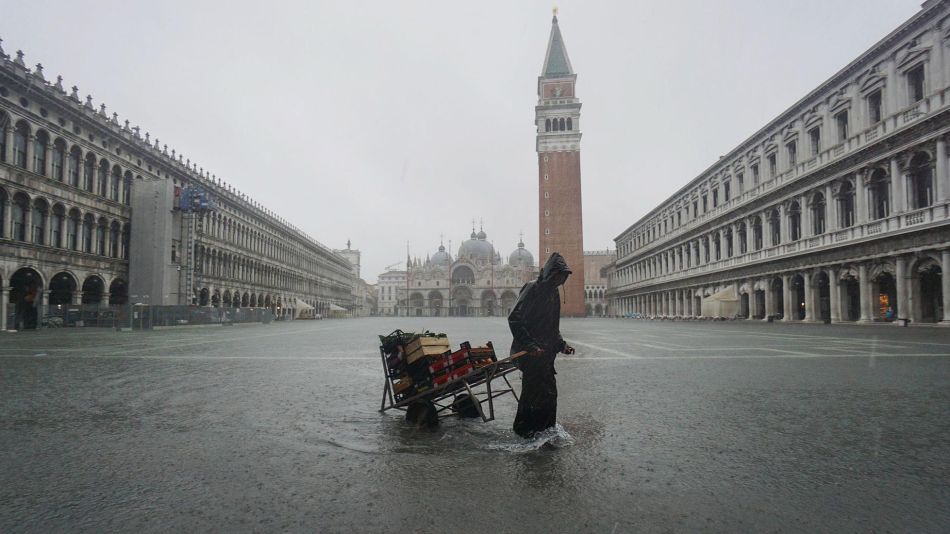 Venecia inundada por marea alta_G 20191112