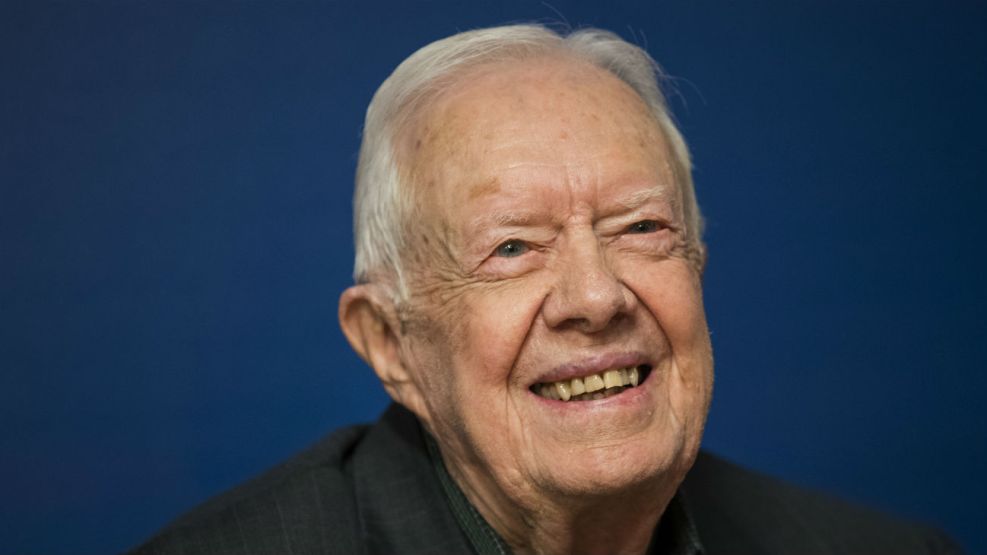 Carter, de 95 años, fue presidente de los EE.UU. entre 1977 y 1981.