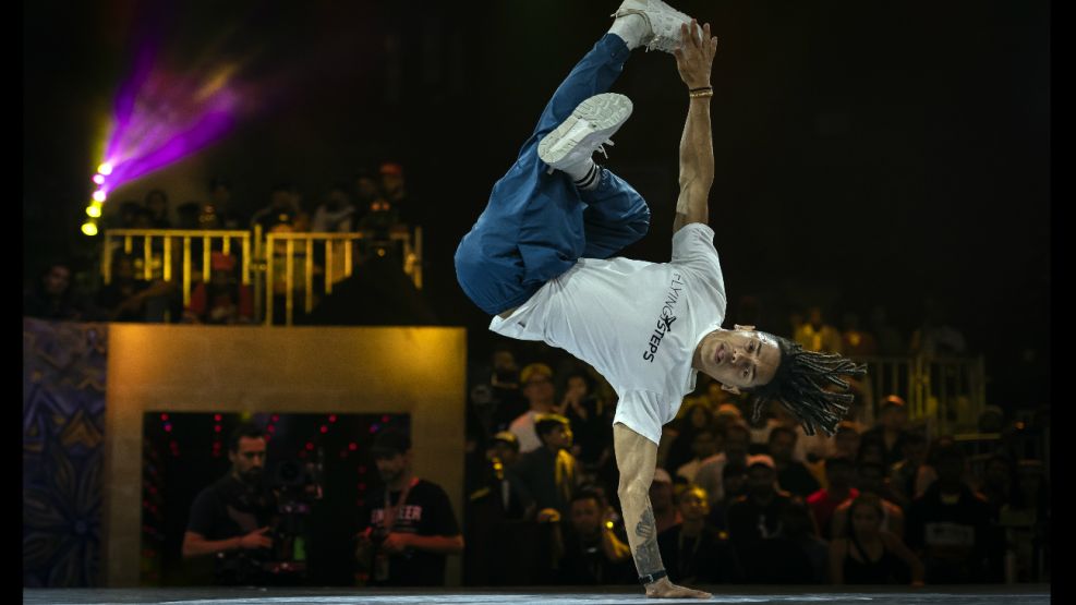 Final del Mundial de Breakdance en Bombay, India, 2019