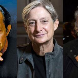 Giorgio Agamben, Judith Butler y Horacio González | Foto:Cedoc