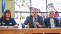Alberto Fernández en el episcopado y piqueteros 20191113