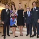 Valeria Mazza fue condecorada por la Embajada de Italia