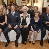 Valeria Mazza fue condecorada por la Embajada de Italia