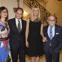 Valeria Mazza fue condecorada por la Embajada de Italia
