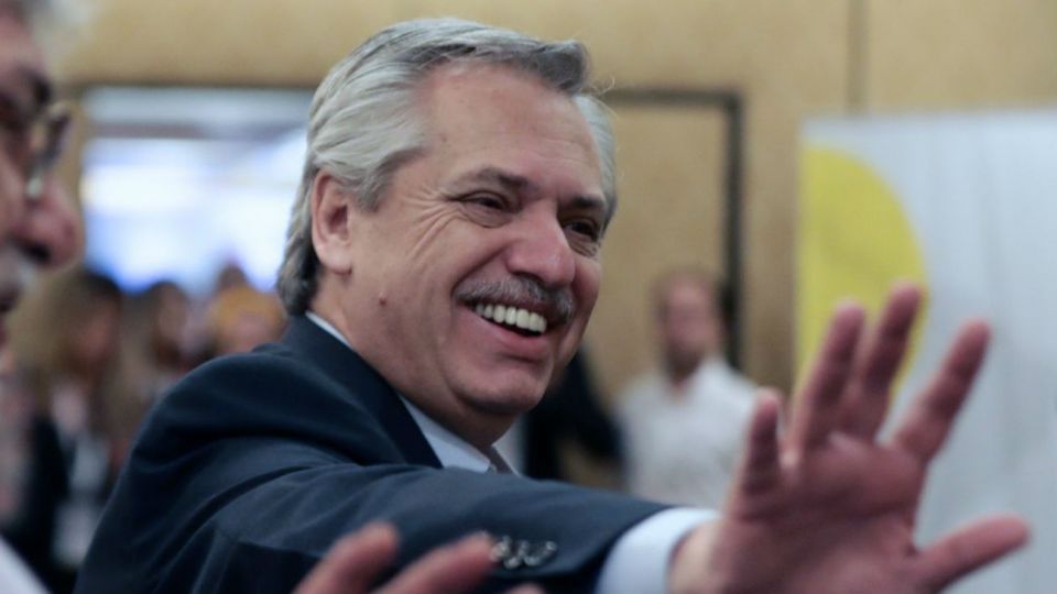 El presidente electo, Alberto Fernández.