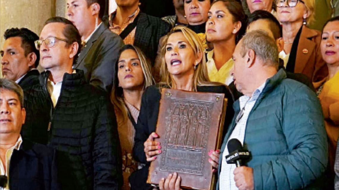 Jeanine Yáñez pertenece a un partido derechista de Beni, con dirigencia cercanas a las de la dura Santa Cruz de la Sierra, el bastión de Camacho. | Foto:Dpa