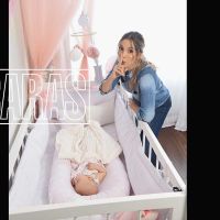 Luisa Drozdek presenta a su hija, Delfina y muestra su dormitorio