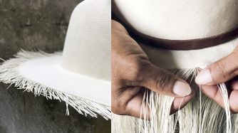 Las comunidades ecuatorianas realizan entre 25 y 30 sombreros al año