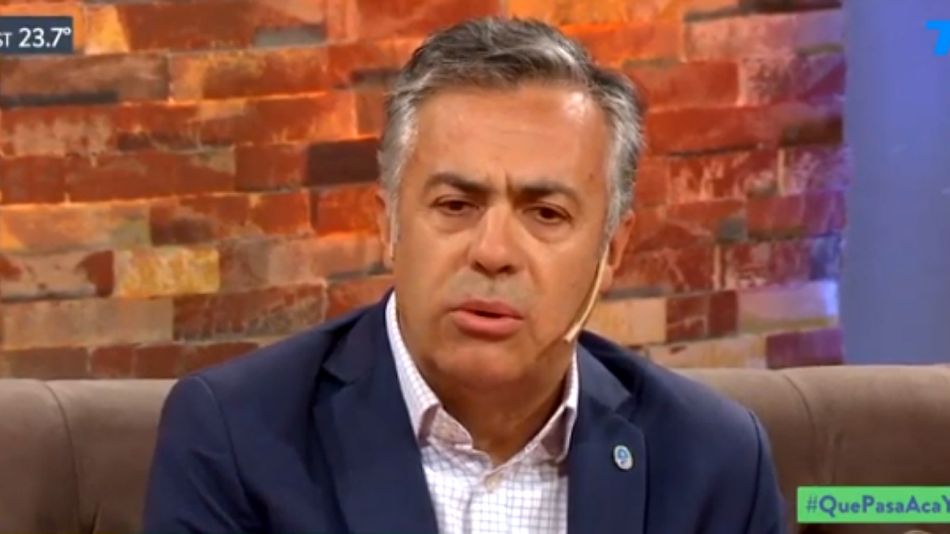 El gobernador Alfredo Cornejo, en "Ya somos grandes", el programa de Diego Leuco en TodoNoticias.