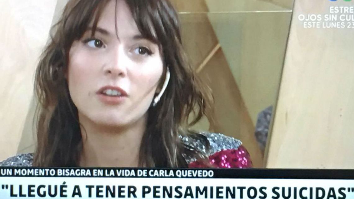 Carla Quevedo reveló que de chica tuvo tendencias suicidas y que sufre de depresión - Caras