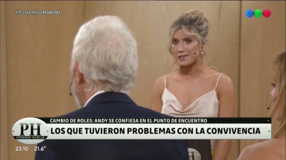 Laurita Fernández pasó a conducir "PH" y Andy habló de un convivencia traumática